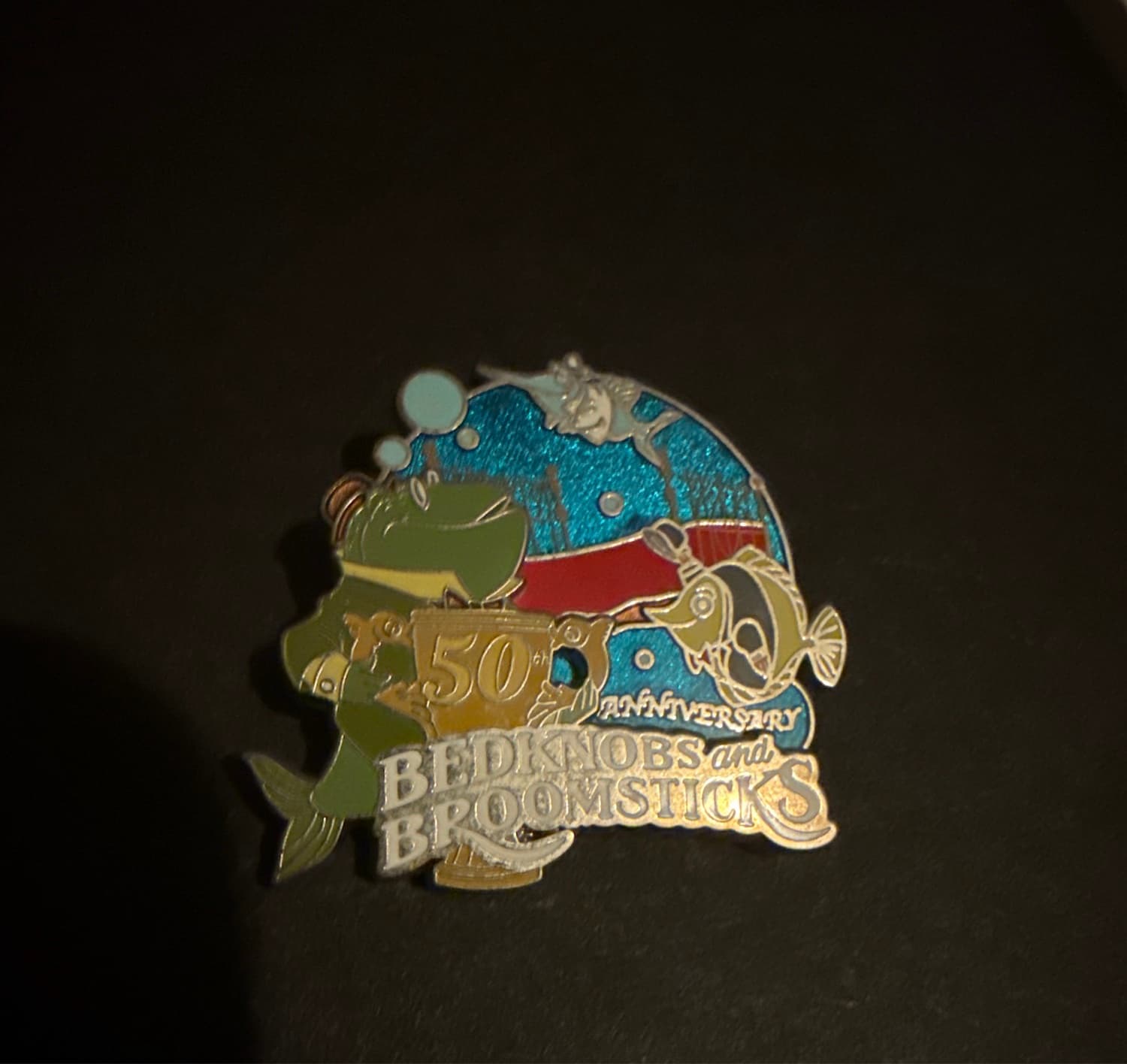 Bedknobs and Broomsticks 50th Anniversary Pin