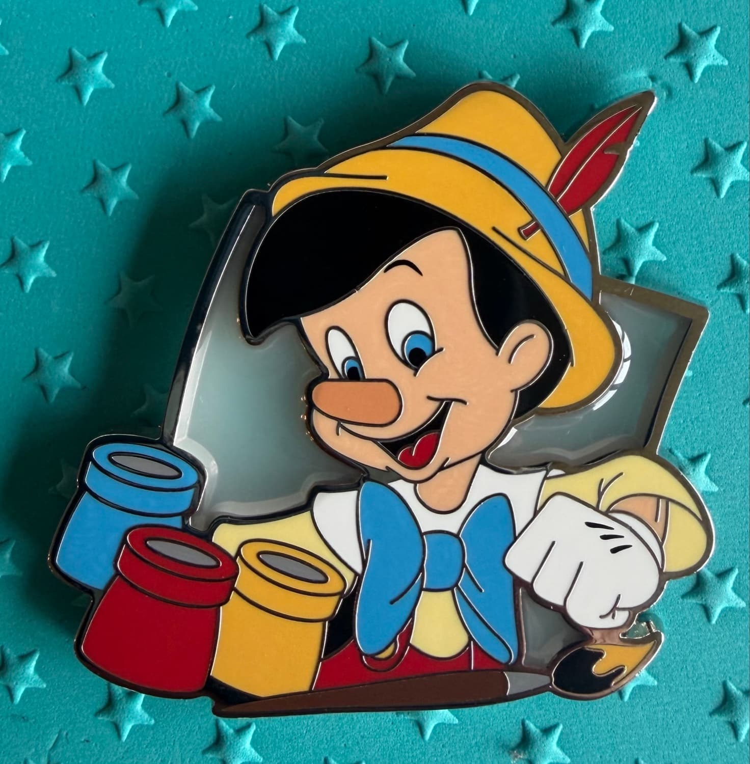 Pinocchio — Brush of Magic Series 2 Mystery Pin Set front