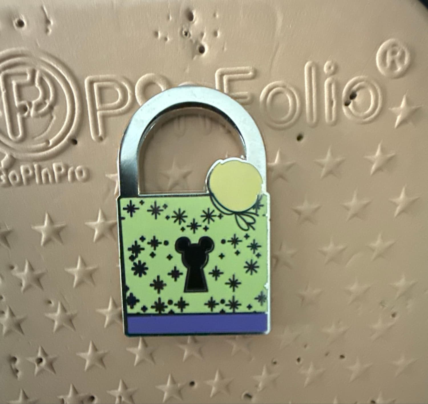 Tinker bell Icon Lock Pin front