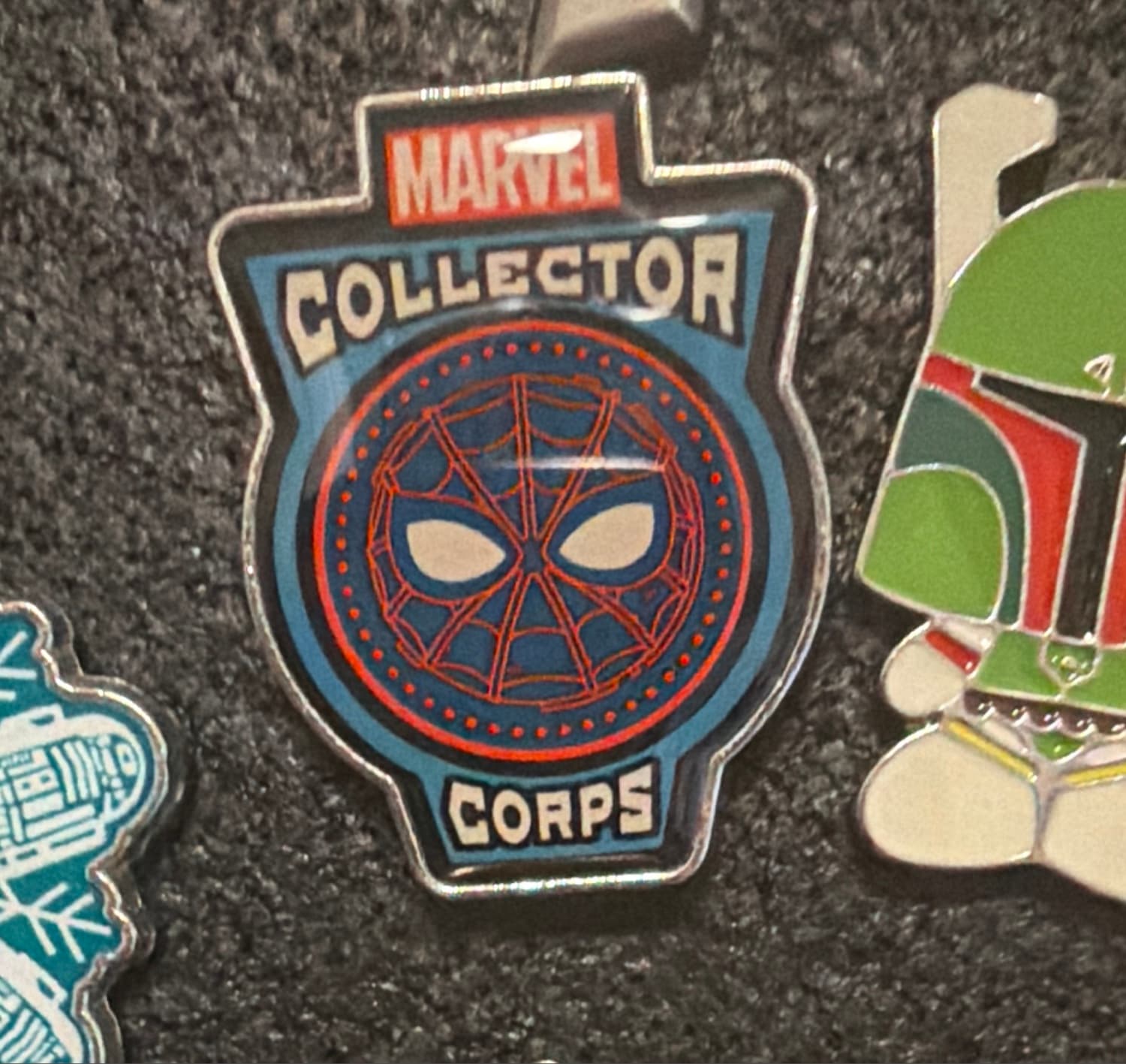 Funko Marvel Collector Corps Spider-Man Exclusive Pin front