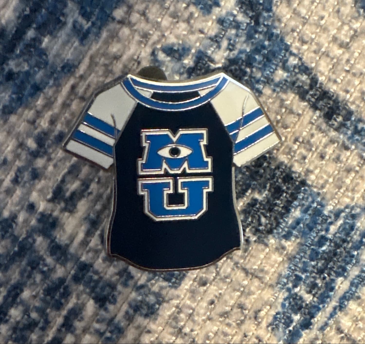 Monsters University Insignia Pin Set - MU T-Shirt Pin