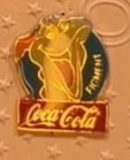Figment Coca-Cola Epcot 15th Anniversary Pin front