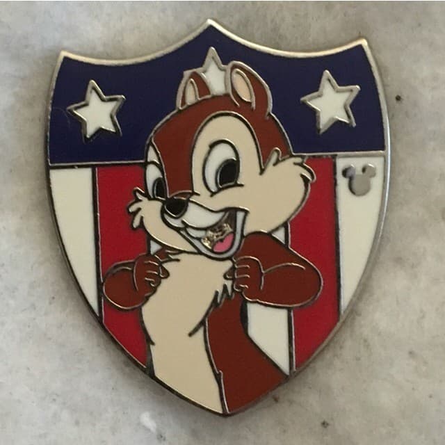 Chip Patriotic Shield front