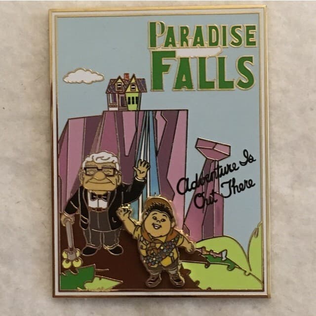 DSSH Postcard Series - Paradise Falls - Up