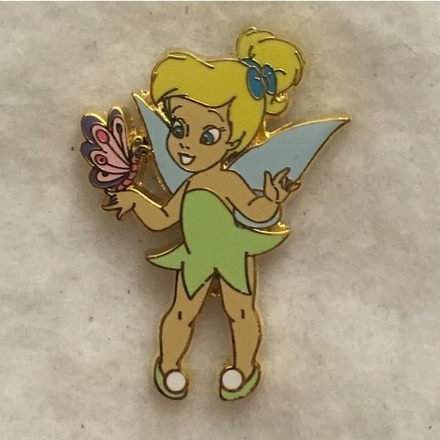 Toddler Tinker Bell Booster Set - With Butterfly front