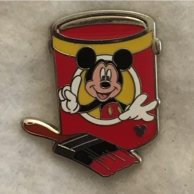 Hidden Mickey 2012 WDW - Paint Cans - Mickey Mouse