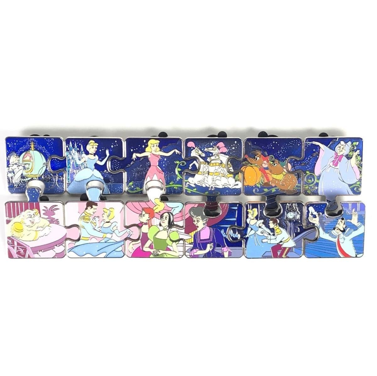 Character Connection Mystery Collection - Cinderella Puzzle - Complete Set