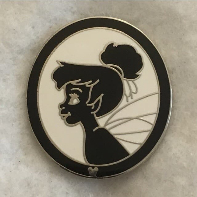 Hidden Mickey 2008 DLR - Silhouettes - Tinker Bell front