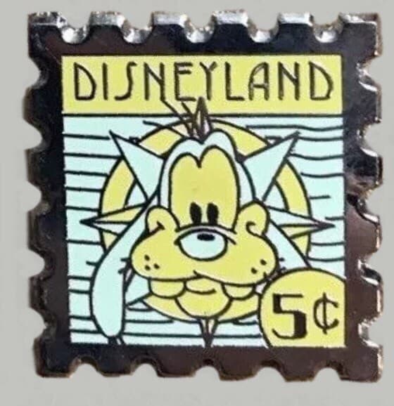 Hidden Mickey 2008 DLR - Postage Stamps - Goofy