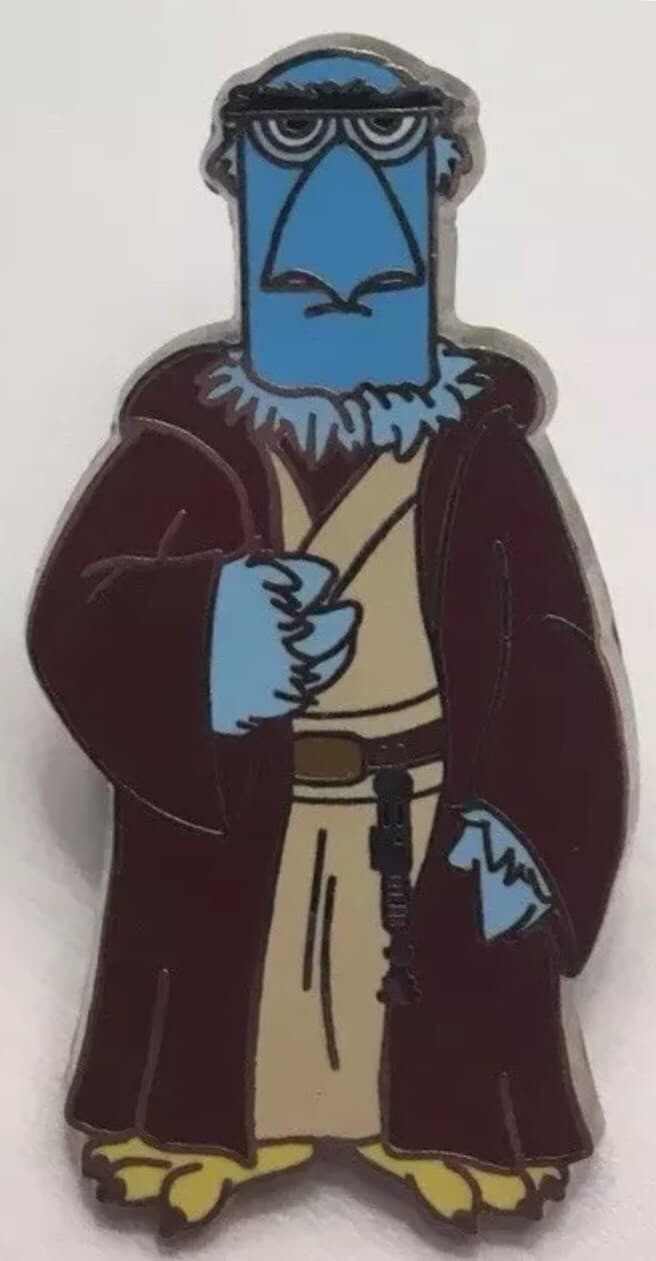 Star Wars Muppets Mystery Collection - Sam the Eagle as Obi-Wan front