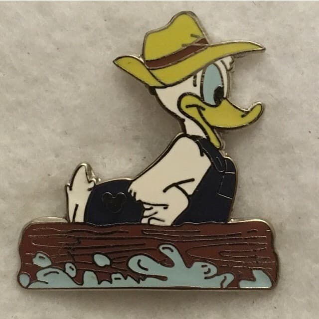 Splash Mountain Donald Rubber Duck front