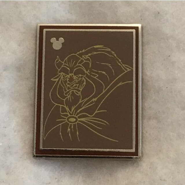 Hidden Mickey 2014 DLR - Chalk Sketches - Beast front