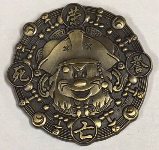 Mickey Mouse as Jack Sparrow Coin