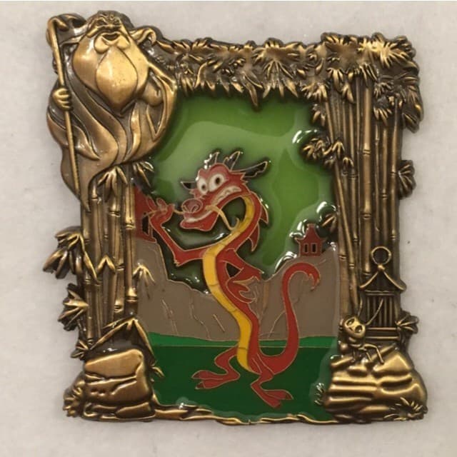 3D Framed Disney Dragons - Mushu