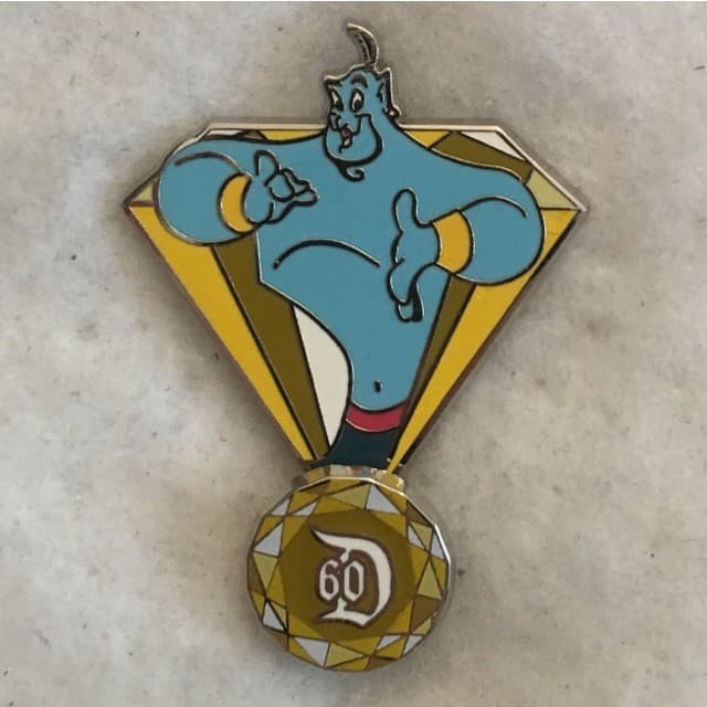 DLR 60 - Diamond Celebration - Pin Trading Board Game - Genie