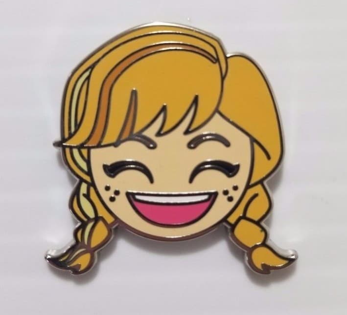 Emoji Blitz Booster Set - Frozen - Anna Laughing front