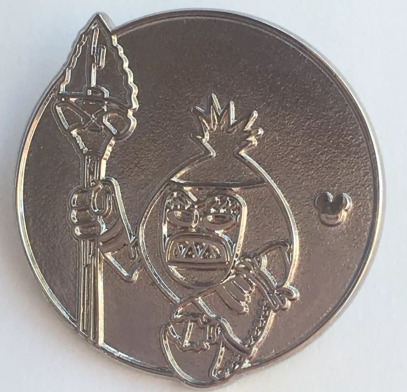 Hidden Mickey 2018 DLR - Moana Coconuts - Silver Claw Chaser