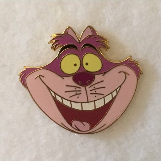 Cheshire Cat, a 2002 Walt Disney World Cast Lanyard pin