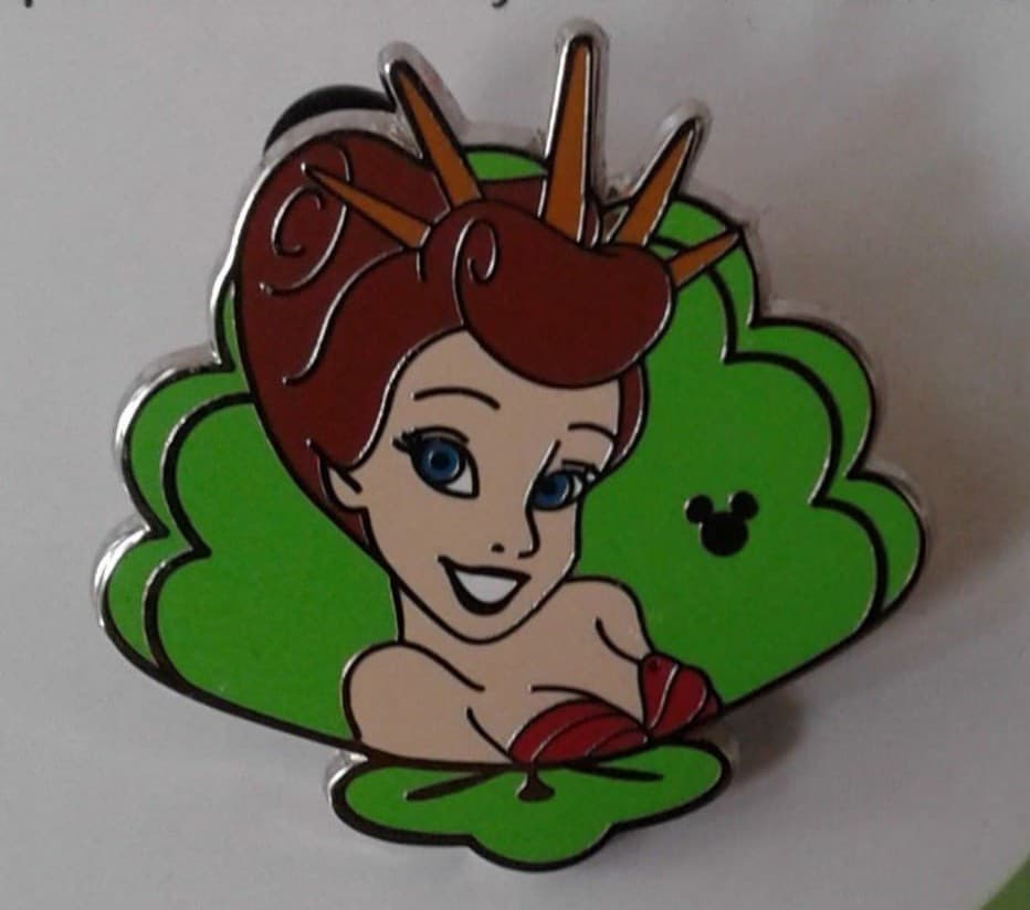 Hidden Mickey 2015 DLR - King Triton's Daughters - Attina Completer